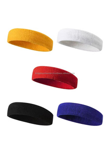 Bandeau de sport personnalisé pour femmes, doux, fin, en coton, antidérapant, pour la course à pied - Product Image 5