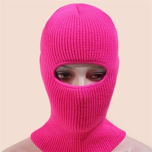 Cheap Knitted Face <b>Balaclava</b> Hoodie <b>Ski</b> Mask One Hole Multi Piece Outdoor Wholesale Custom Logo Full Face Mask Motorcycle - Product Image 2