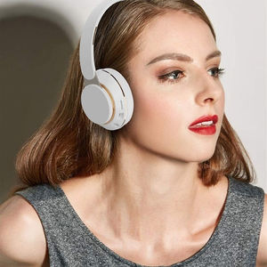 Casque Audio Pliable Sans Fil avec Micro Intégré, Prise en Charge <span class=keywords><strong>Carte</strong></span> TF et Câble AUX, Idéal Sports et Voyage pour Lecture Musique sur Smartphone et <span class=keywords><strong>PC</strong></span> - Product Image 2