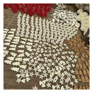 100% Natural Rattan <b>Christmas</b> Decorations – Handmade Woven Holiday Ornaments - Product Image 2