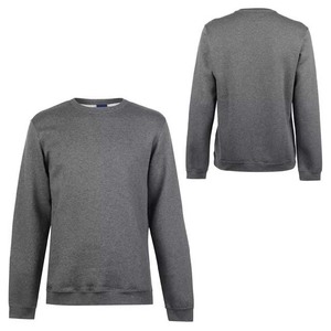 Sweat-shirt unisexe basique à prix abordable, couleur unie, en molleton de coton 65/35, idéal pour l'hiver, vente en gros - Product Image 2