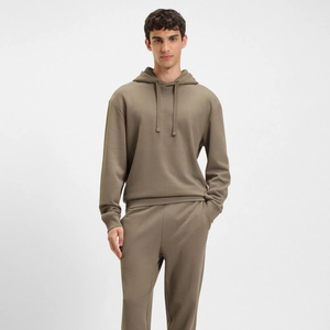 Men lightweight tracksuit casual gym sportswear modern jogging training active outfit - Product Image 1