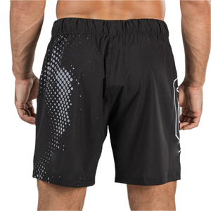 กางเกงกราปลิงพิมพ์ลายโลโก้ตามสั่ง แบบยูนิเซ็กซ์ พิมพ์ลายด้านหน้า ออกแบบกางเกง MMA ของคุณเอง ผ้าโพลีเอสเตอร์/คอตตอน แห้งเร็ว ระบายอากาศได้ดี - Product Image 6