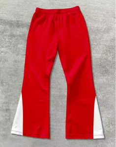 Y2k <b>Flared</b> Pants Men Loose 3D Print Trousers Casual <b>Sweatpants</b> Mid Waist Sporty Streetwear Hip Hop Vintage 100% Cotton - Product Image 2
