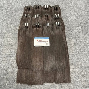 Extensiones de Cabello Humano Vietnamita Natural Liso en Varios Colores, 10 Pulgadas, Trama Doble, Directo de Fábrica - Product Image 2