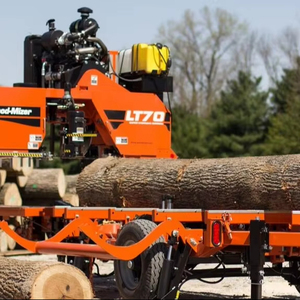 Aserradero Portátil Horizontal Superhidráulico Wood-Mizer LT70 de Gran Ancho con Potencia de 315kW, Multivoltaje, Alta Precisión y Bajo Ruido - Product Image 1