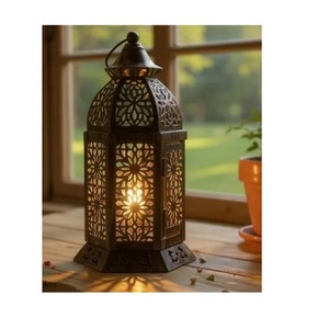 Home Hotel Decoration Hanging Lanterns New Style Wedding Party Festival Decoration Handcrafted Decorative Candle Lantern - Product Image 6