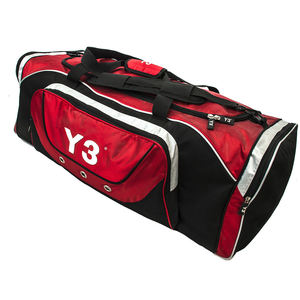 Sac de sport TITAN TREAD WEAR Y3 rouge et noir, grande capacité, voyage, gym, plusieurs poches, fermeture éclair, modèle TTW-SB-00020 - Product Image 6