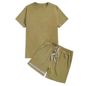 Ensemble de shorts de baseball de qualité supérieure OEM pour hommes avec maillot de baseball entièrement boutonné et shorts de haute qualité Ensemble de shorts pour hommes - Product Image 3