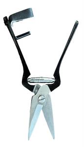 Cisaille à sabots réutilisable à poignée noire avec lame dentelée pour l'élagage des sabots des moutons et des chèvres, instrument vétérinaire - Product Image 3