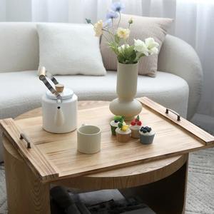 Planche à découper en bois moderne, élégante, en bois massif, avec surface lisse, durable et facile d'entretien, idéale pour un usage quotidien - Product Image 4