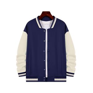 Veste universitaire unisexe verte enduite, décontractée, camouflage, imperméable, mélange polyester-coton, fermeture éclair sur le devant, coupe classique, pour le printemps - Product Image 2