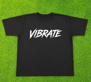 T-shirt en coton noir surdimensionné personnalisé pour hommes et femmes, streetwear, imprimé graphique, t-shirt unisexe lourd vierge, OEM ODM - Product Image 1