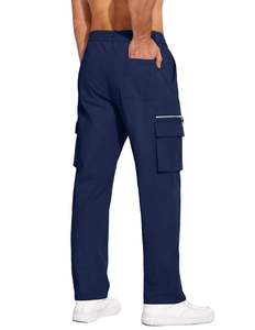 Pantalon cargo pour homme OEM, décontracté, multi-poches, grande taille, pantalon d'extérieur pour homme, pantalon droit d'hiver - Product Image 5