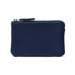 Stylish Custom-Size Genuine Leather Zipper Card Case Coin <b>Purse</b> Pouch Convenient for Card Holding - Product Image 3