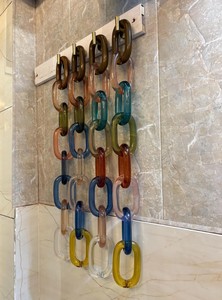 Resin <b>Wall</b> Vase Eco-Friendly Handmade Wedding Home Dcor Modern Luxury Display Piece - Product Image 6