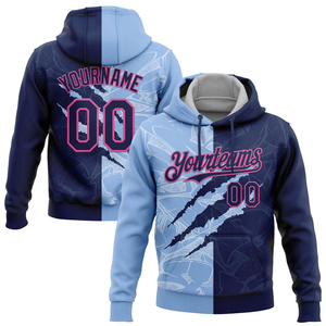 Sudaderas con Capucha Sublimadas con Logotipo Personalizado, Sudaderas de Forro Polar de Alta Calidad, Sudaderas con Capucha Lisas al por Mayor, Ropa Urbana Unisex - Product Image 5