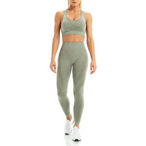 Ropa Deportiva 100% Algodón de Buena Calidad, Último Diseño, Conjunto de Yoga para Mujer de Secado Rápido, Mejor Fabricación, Precio al por Mayor, Conjunto de Yoga para Mujer - Product Image 4