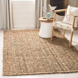 Alfombra Tejida a Mano de Yute, Lisa, Lavable, Reversible, Antideslizante, para Interiores, para Camping, Sala de Estar, Hotel y Pasillo - Product Image 3