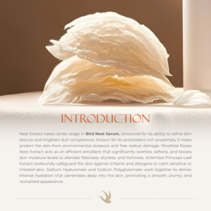 Malaysia Good Seller Bird Nest <b>Serum</b> OEM B2B Best Supplier Guarantee Skin Care Moisturizing <b>Face</b> Treatment Essence Formula - Product Image 2
