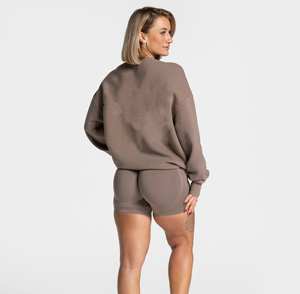 2023 New Custom 360g Fleece Inside Heavyweight Sweatshirt Hoodies Blank Plus Size Women's Hoodies & Sweatshirts - Product Image 3