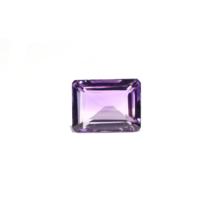 Handcrafted 9.95 Carat Emerald Cut Amethyst Loose Gemstone for Fine Jewelry - Product Image 1