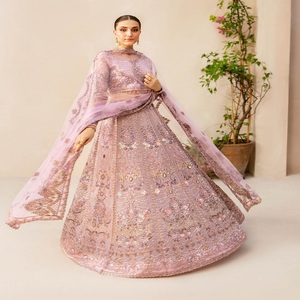 Trajes paquistaníes de lujo para mujer, ropa de fiesta pesada, marca paquistaní Original Ramsha, volumen, boda, ropa pakistaní India - Product Image 1