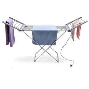 Tendedero de ropa de diseño elegante, plegable, portátil, con calefacción, para interiores, con opción de personalización. - Product Image 5