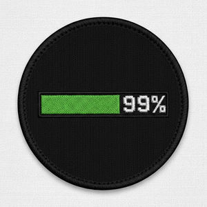 Parche bordado personalizado en blanco y negro con texto 'Player 1', aplique termoadhesivo y insignias tejidas para ropa urbana, mochilas y venta al por mayor - Product Image 4