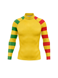 <b>Men</b> Rash Guard Swim <b>Shirts</b> UPF 50 Base layer Long Sleeve Skins <b>Compression</b> Performance Fit Top <b>Shirt</b> <b>for</b> Surfing and Diving - Product Image 3