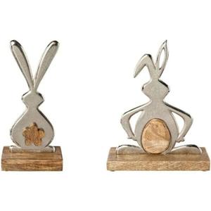 Escultura Familiar de Ciervos Plateados Hecha a Mano, Decoración de Mesa para el Hogar, Tema Navideño, Diseño Moderno, Objetos Decorativos, Juegos de Regalo - Product Image 4