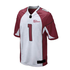 Tissu 100 % polyester, jersey américain, léger et respirant, idéal pour les mouvements rapides et les matchs intenses. - Product Image 1