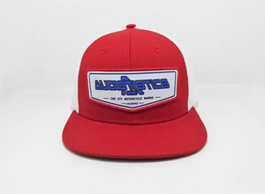 Casquette de camionneur structurée à 5 panneaux en maille respirante pour adulte, personnalisable avec broderie 3D, Performance Beach, 100% Coton, Vietnam Classic - Product Image 4