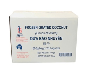 Custom Logo Folding Corrugated Paper Box Recycled <b>Materials</b> Finely Shredded Coconut Rectangle Slotted UV Advantage Fash Air Sea - Product Image 1