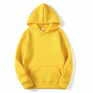 Sweat à capuche streetwear personnalisé en polaire avec cordon, pour homme, en matière de qualité supérieure, avec poche kangourou - Product Image 1