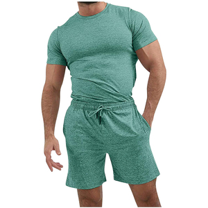 Conjunto Corto de Chaqueta Cortavientos para Hombre de Alta Calidad, Corte Holgado, Transpirable, de Nailon, para Verano - Product Image 1