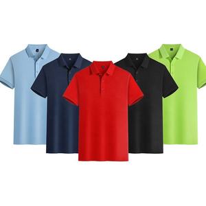 Camisetas Polo Lisas Personalizadas al por Mayor, Orgánicas, de 200 Gramos, en Verde Menta, Negro y Rojo, para Hombre - Product Image 3