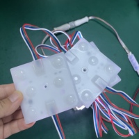 Module led dynamique étanche 6-leds lumières led signalisation rétro-éclairée pour boîte à lumière à film souple