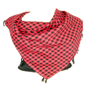 Premium 100% Cotton Custom Neck Scarf for Men Double-Sided Eco-Friendly Fabric Spring Collection Kuffiyeh Style Palestine - Product Image 1