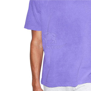 T-shirt vierge respirant en coton premium, tissu doux et durable, idéal pour l'impression personnalisée et la broderie - Product Image 6