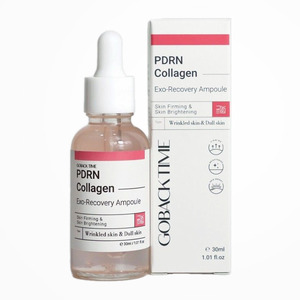 Sérums faciaux coréens K-Beauty Gobaektaim PDRN Collagen Exo Recovery Ampoule Fabriqué en Corée Unisexe - Product Image 1