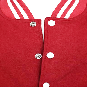 Veste d'hiver en laine personnalisée de haute qualité avec logo brodé, col montant, vêtements d'entraînement d'hiver - Vente en gros - Product Image 3