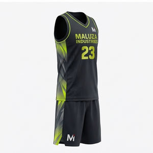 Conjunto de Pantalones Cortos y Camiseta de Baloncesto Modernos, de Secado Rápido y Transpirables, Ropa Deportiva de Entrenamiento MALUZA INDUSTRIES Pro Team - Product Image 3