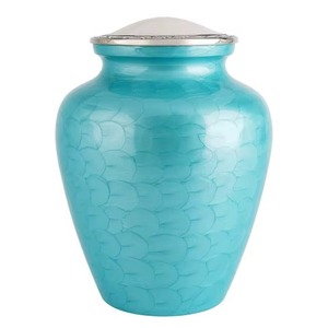 Human Ashes Hot Sell Wholesale Aluminum Colored Cremation Urn Memorial Cremation Funeral Urns Supplies From India - Product Image 3