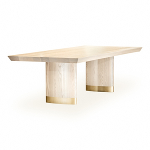 Table à manger rectangulaire moderne minimaliste en acrylique avec plateau en marbre, 6 places, écologique, durable, design stable, meubles pour la maison - Product Image 2