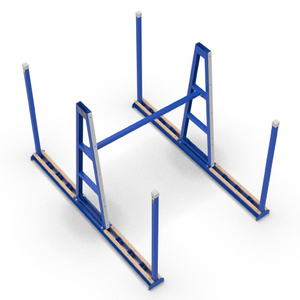 Granite Steel A-frame Double Sided Stone Display Slab Rack Durable Universal A-frame for marble - Product Image 4