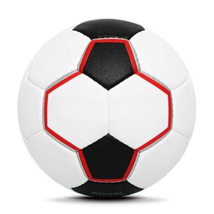 Ballon de handball d'entraînement durable, blanc, noir, rouge, cousu, 15-19,9 pouces, équipement sportif intérieur/extérieur - Product Image 1