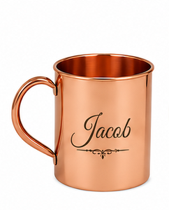 Taza de Cobre Puro Personalizada con el Nombre de Andrew y Grabado Personalizado |   Taza para Beber Hecha a Mano de Cobre |   Taza de Regalo Premium - Product Image 5