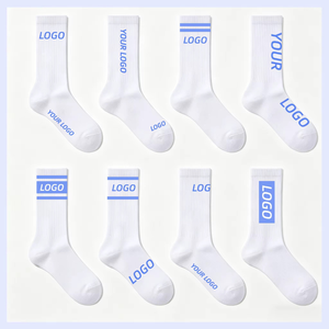 Calcetines Deportivos Personalizados con Logotipo para Hombre, Tejido Jacquard, Mezcla de Spandex/Nailon/Algodón, Estampado Digital a Rayas, Transpirables, de Secado Rápido, para Deportes de Invierno - Product Image 5