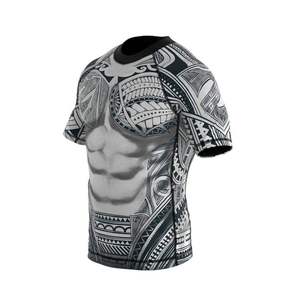 Rashguard Personalizado para MMA y BJJ con Ajuste de Compresión Cómodo, Longitudes de Manga Personalizables y Logotipo Frontal con Característica Elástica - Product Image 1